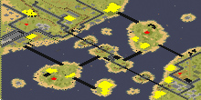 River of Blood - Red Alert 2 Map Preview Image